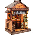 DIY Wooden Miniature Model Kits Mini 3D Puzzle Doll Houses with Furniture Home Decoration Luminous Ornaments Creative Gift